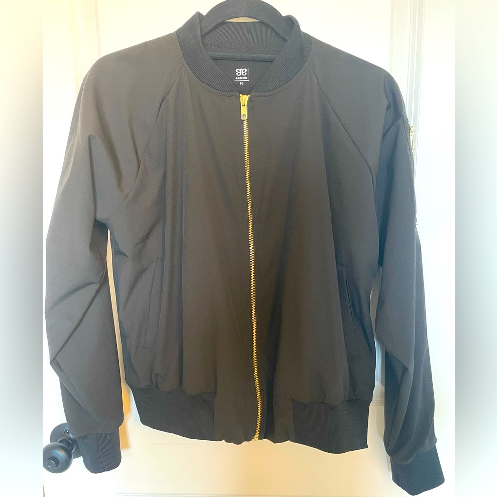 Albion’s Black Bomber jacket